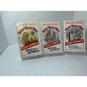 Sweet Valley High Super Edition Lot of 3 by Francine Pascal 1986 1985